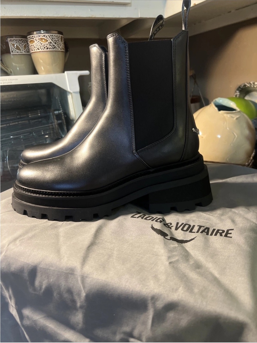 Zadig & Voltaire Ride Chelsea Boots US 9, UK 7, EU 40